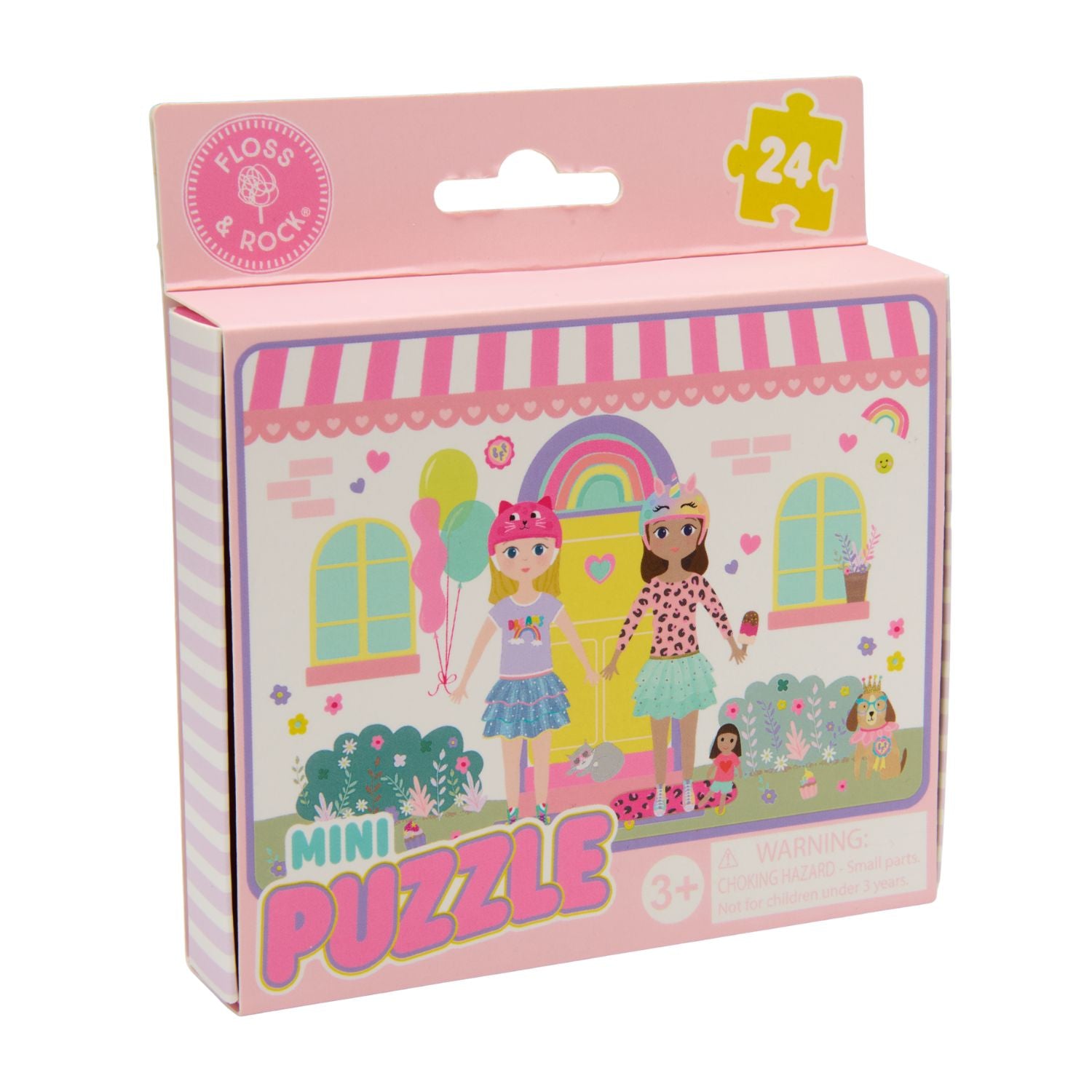 Build concentration with this 24-piece kids' puzzle. Featuring a charming best friends design and chunky, high-quality pieces made for small hands and growing minds.