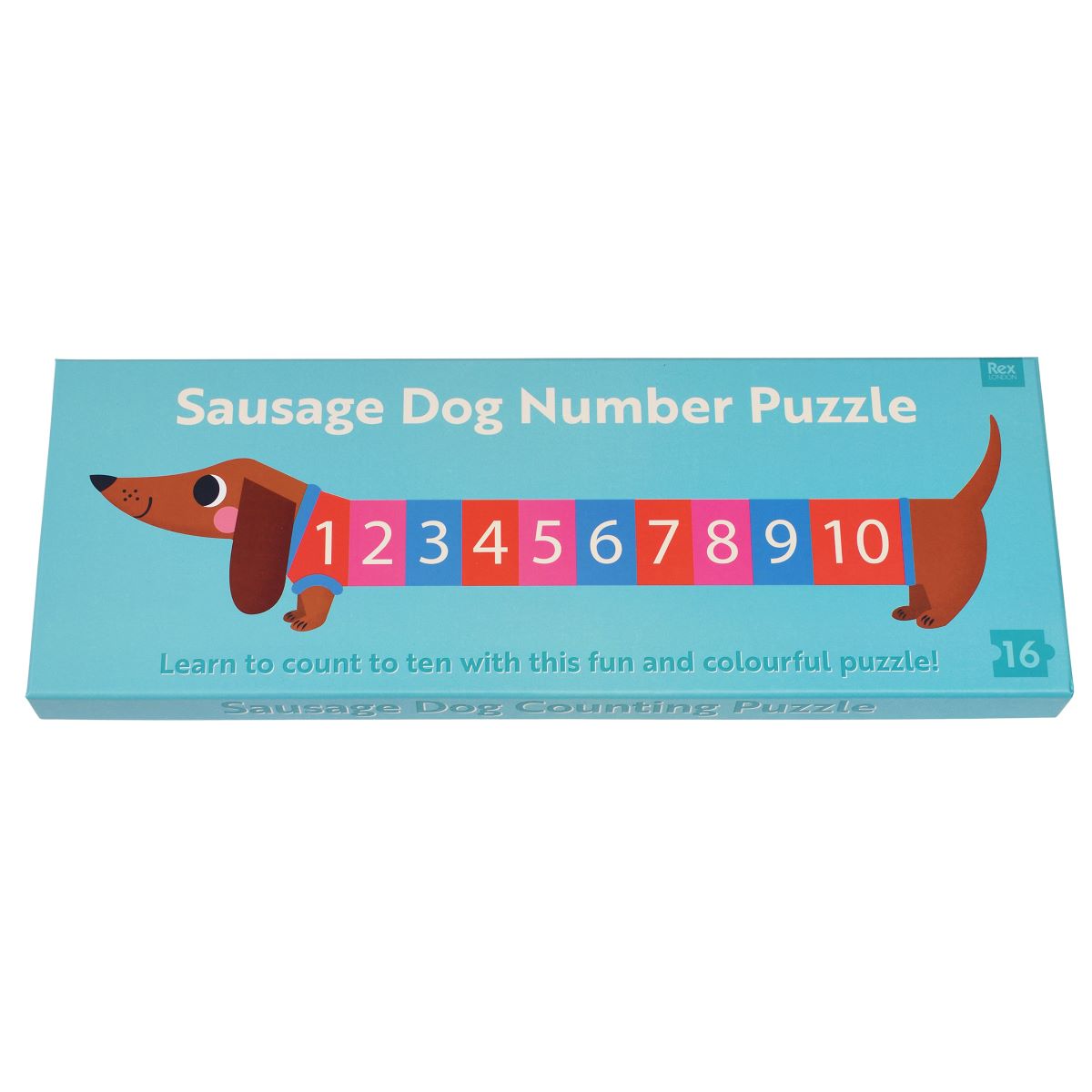 Rex London - 16pc Floor Puzzle - Sausage Dog