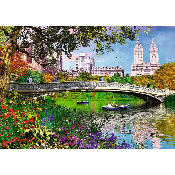 Trefl Wanderlust: Charming Central Park New York Jigsaw Puzzle - 1500pc