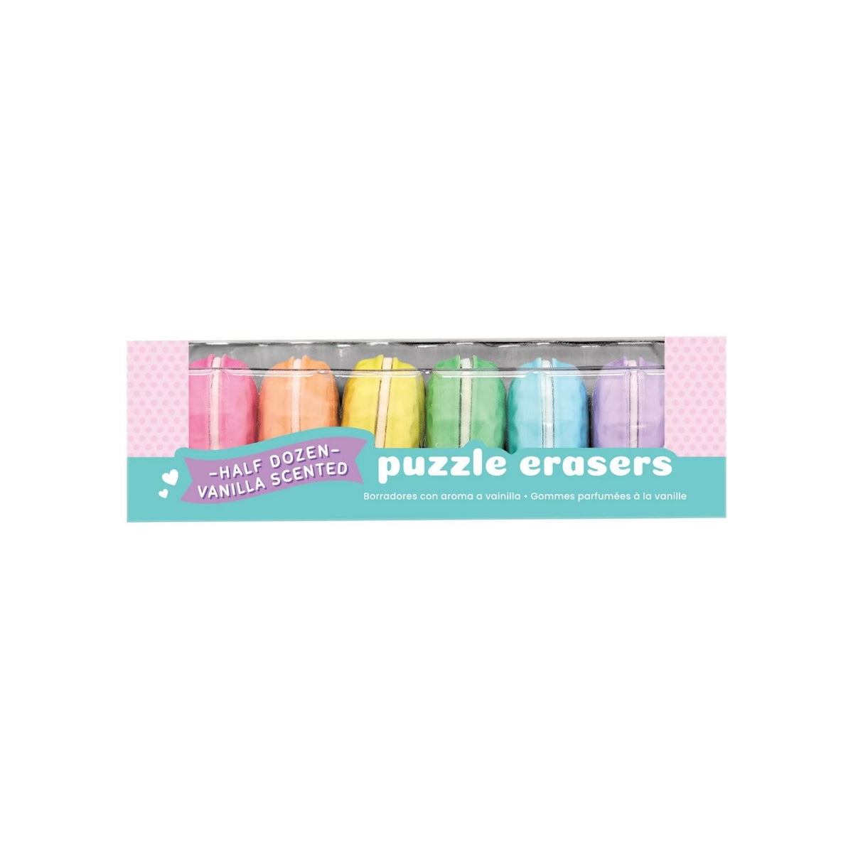 Macarons Vanilla Scented Erasers