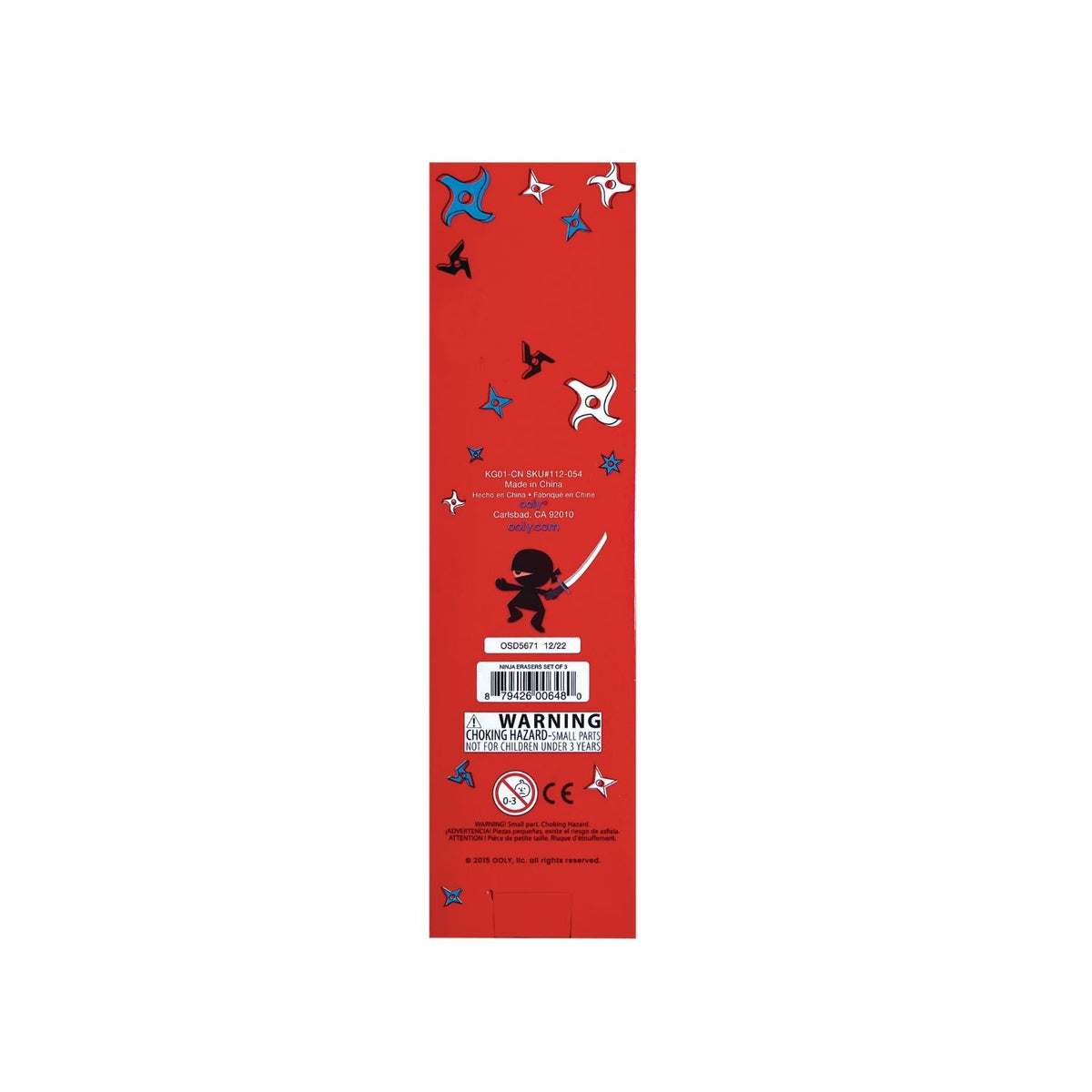 Ninja Erasers