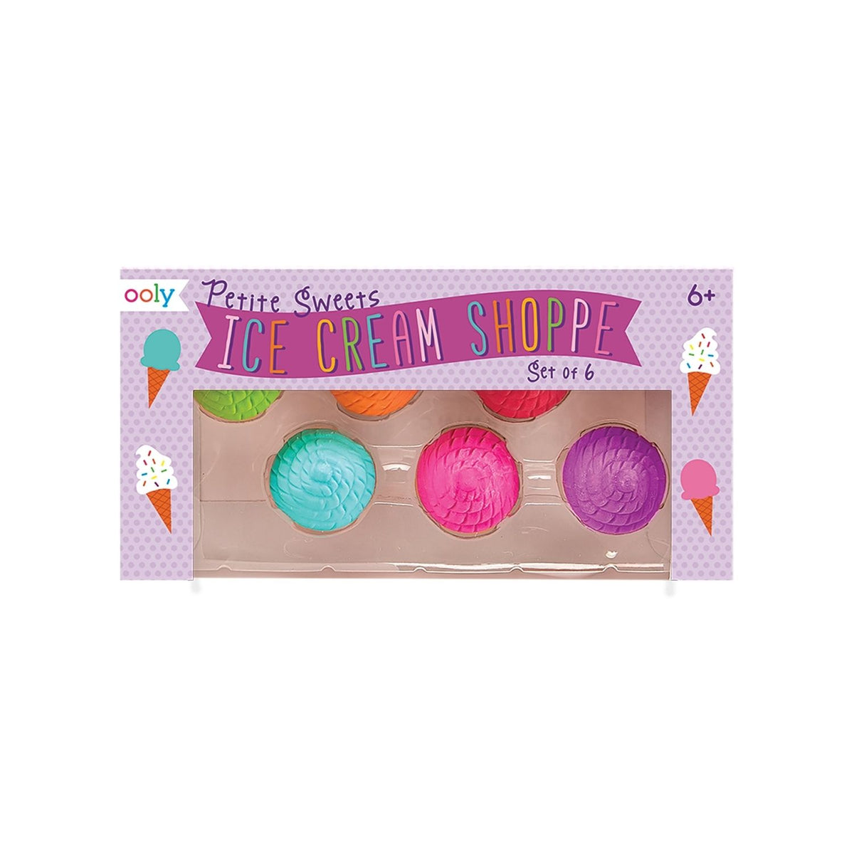 Petite Sweets Ice Cream Shoppe Scented Erasers