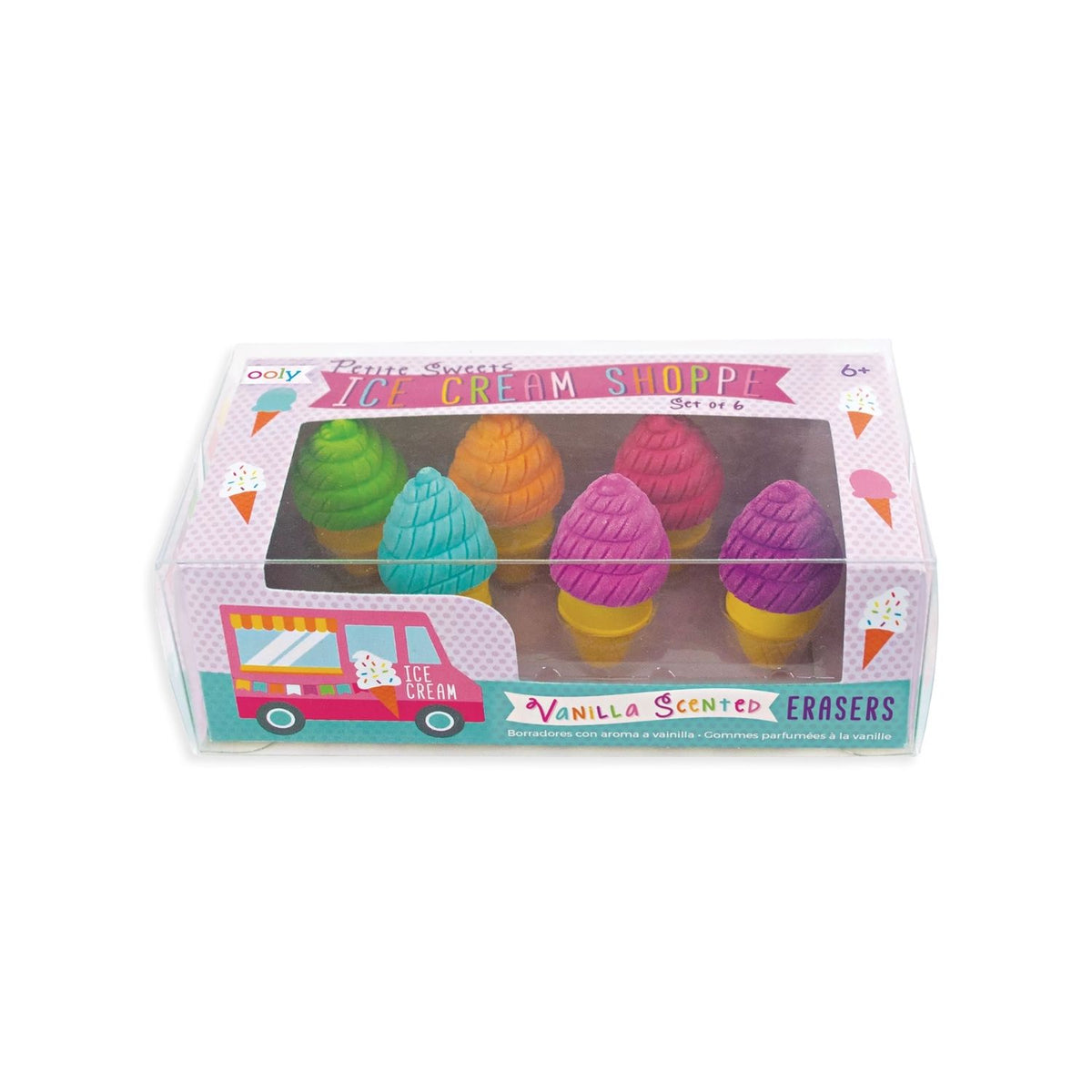 Petite Sweets Ice Cream Shoppe Scented Erasers