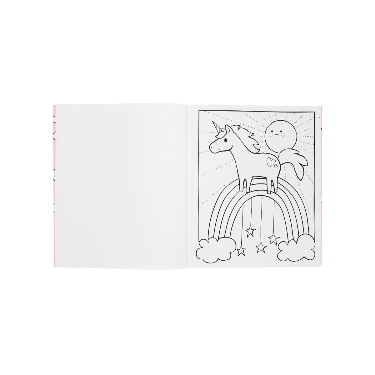 Enchanting Unicorns Colouring Book