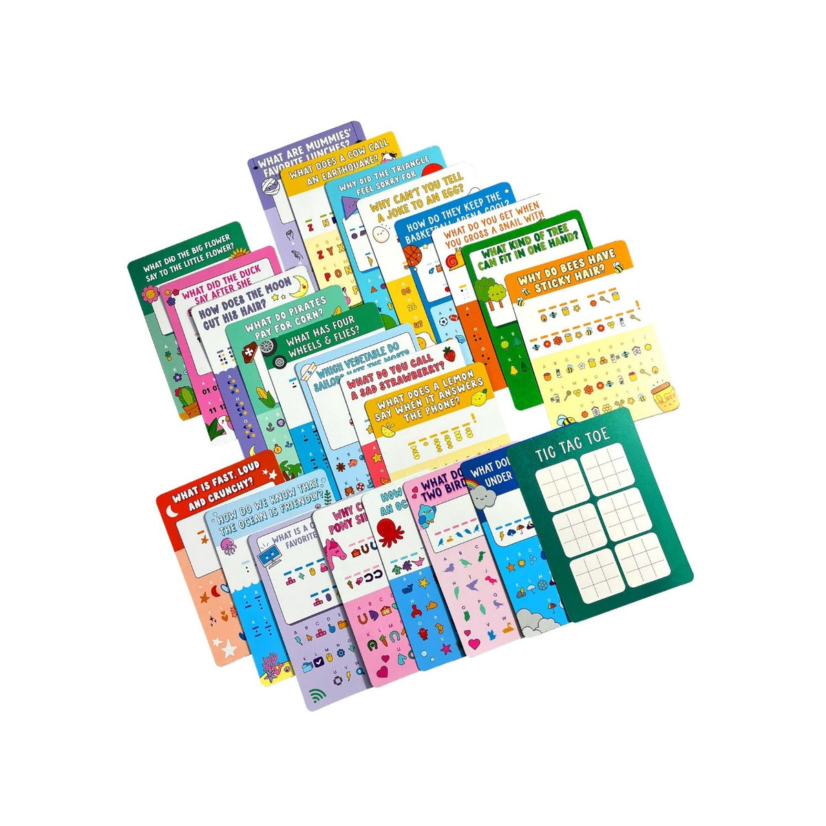 Joke Decoder Activity Cards