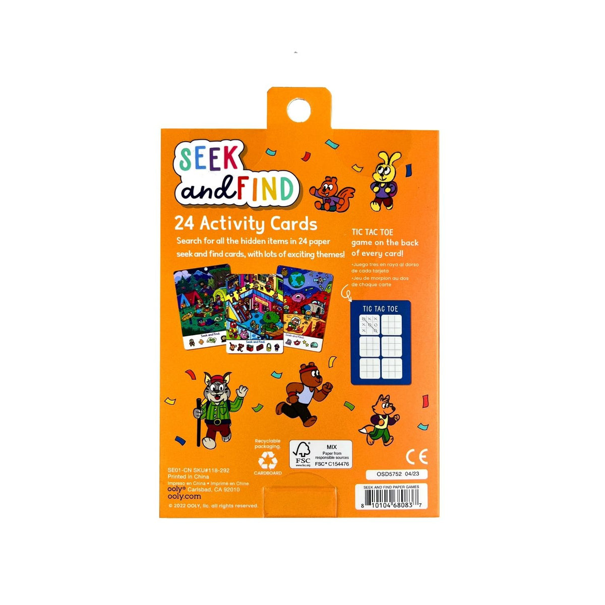 Seek &amp; Find Activity Cards