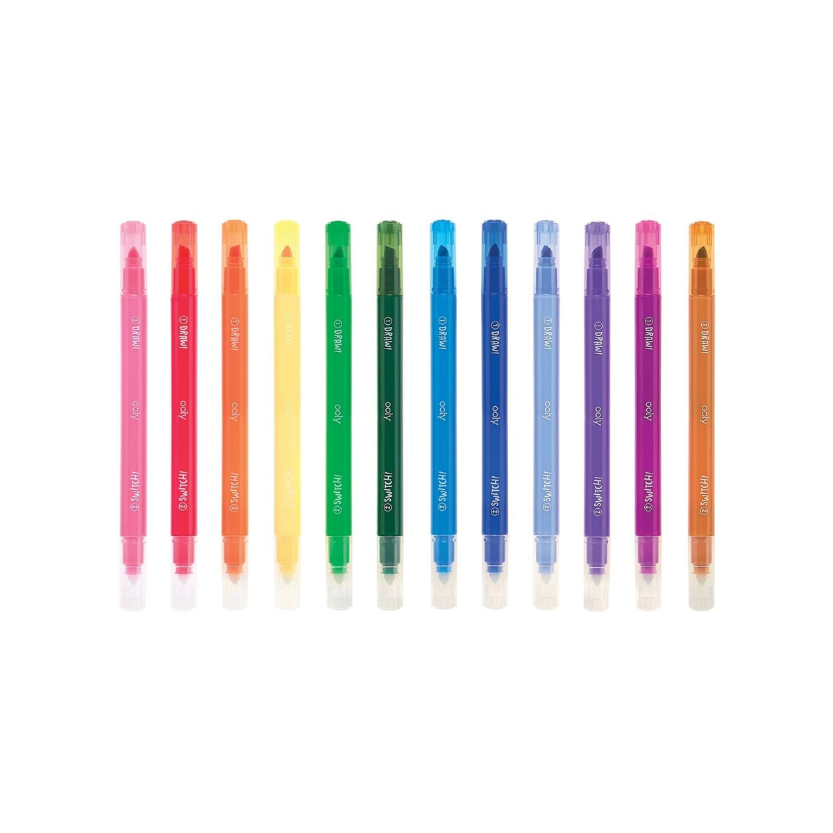 Switch-eroo! Colour-Changing Markers - Set of 12