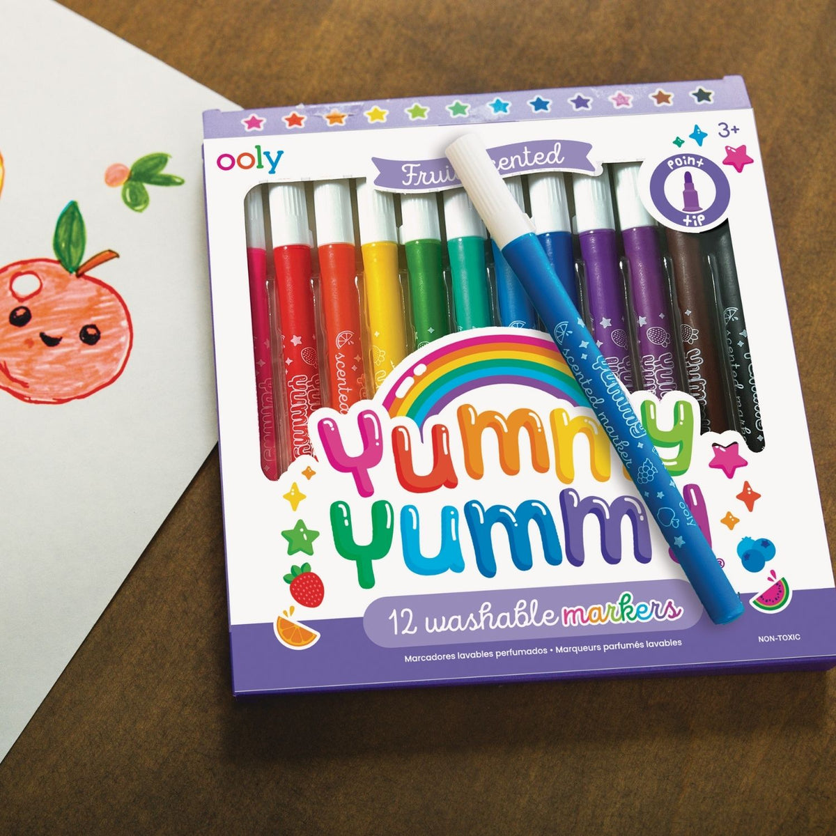 Yummy Yummy Scented Markers - Set of 12