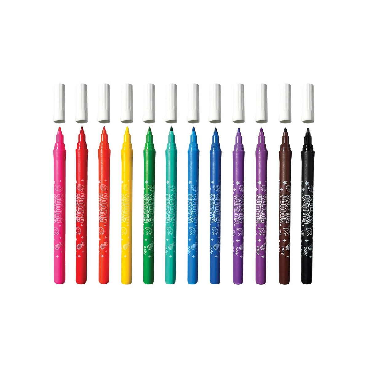 Yummy Yummy Scented Markers - Set of 12