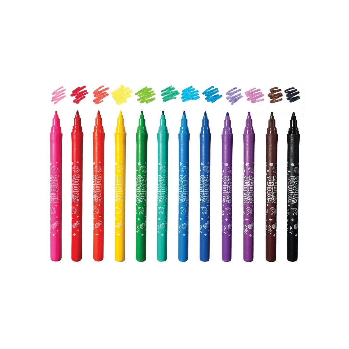Yummy Yummy Scented Markers - Set of 12