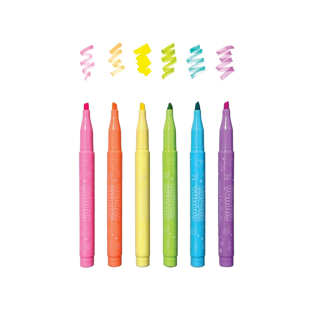 Yummy Yummy Scented Highlighters - Set of 6