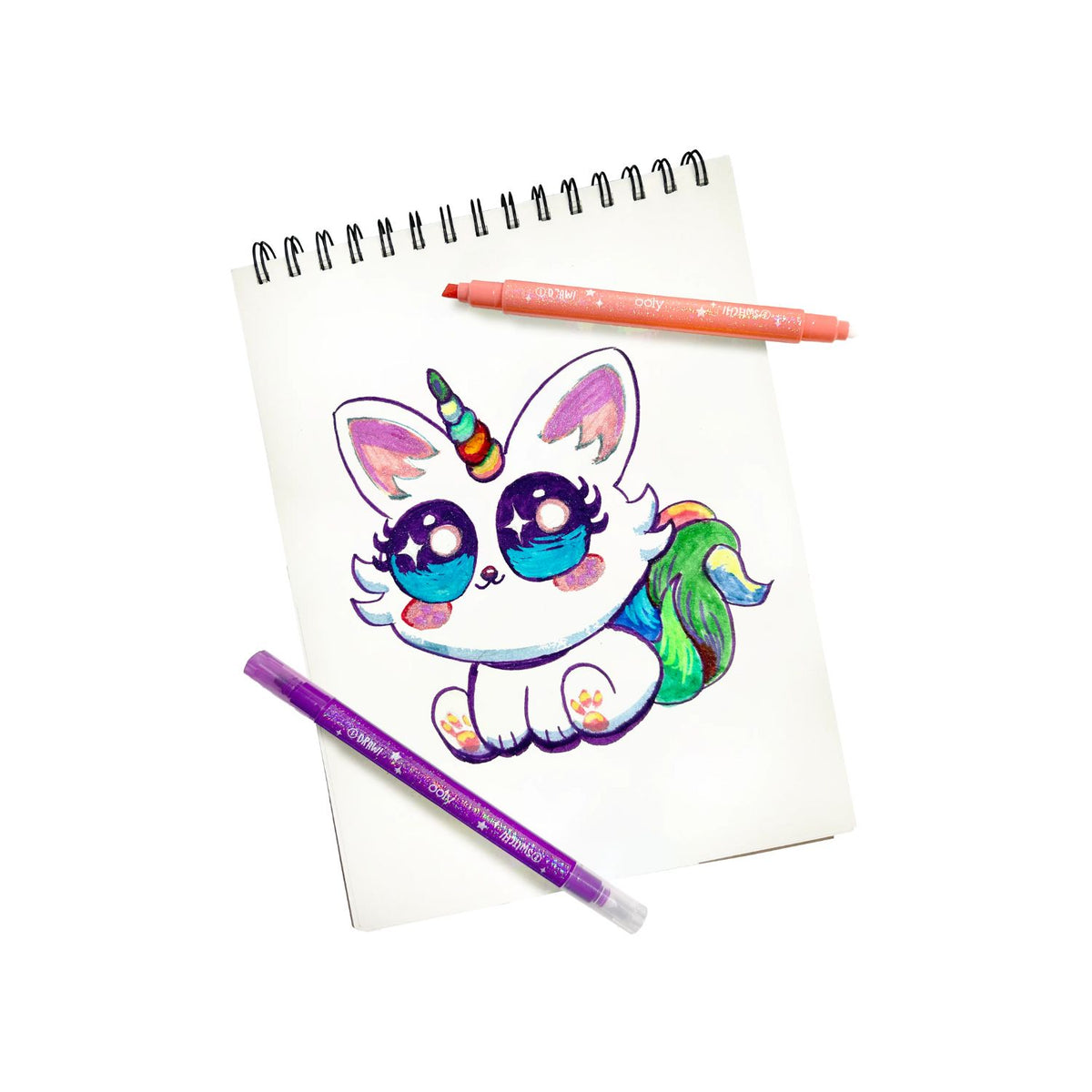 Switch-eroo!: Sparkle Glittery Colour-Changing Markers (Set of 12)