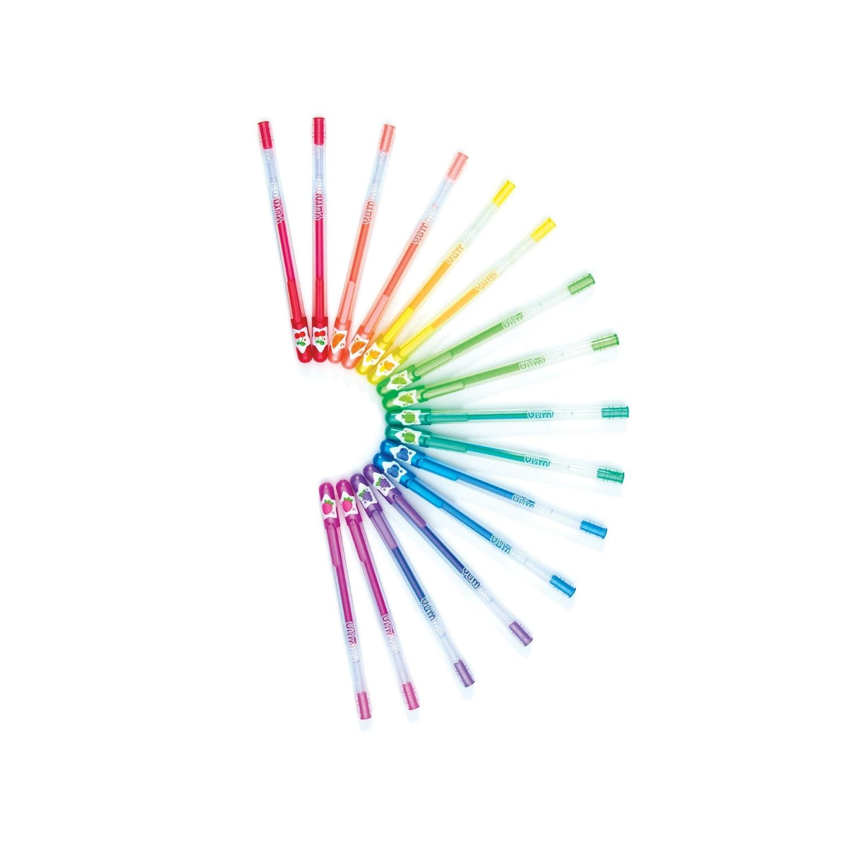 Yummy Yummy Scented Glitter Gel Pens - Set of 12