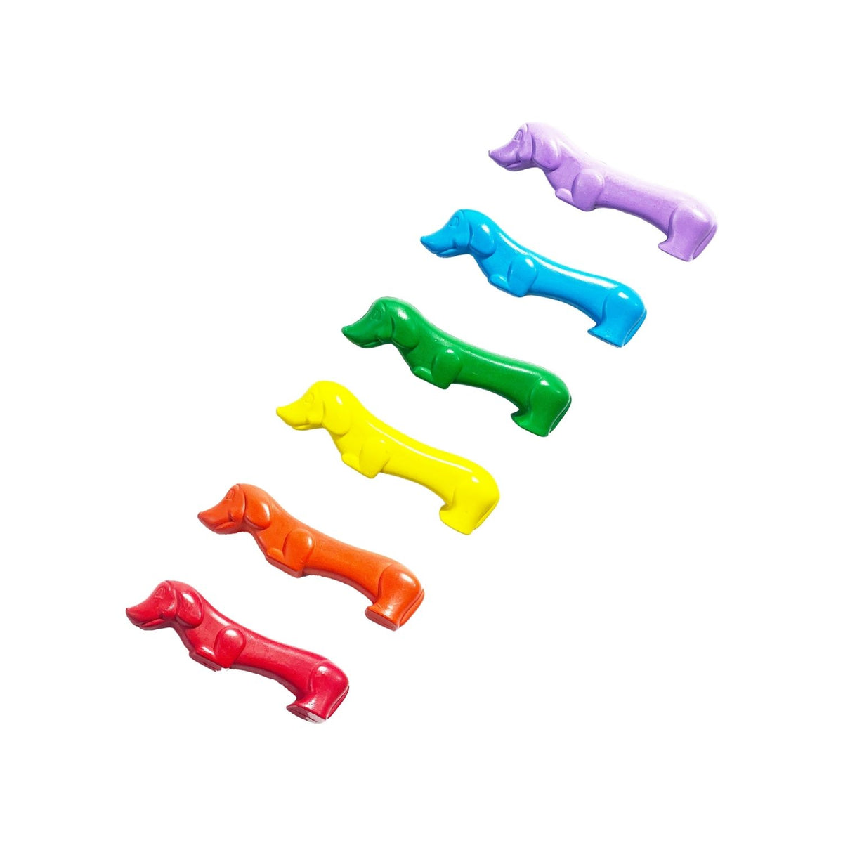 Pawsome Pups Dog Crayons - Set of 6