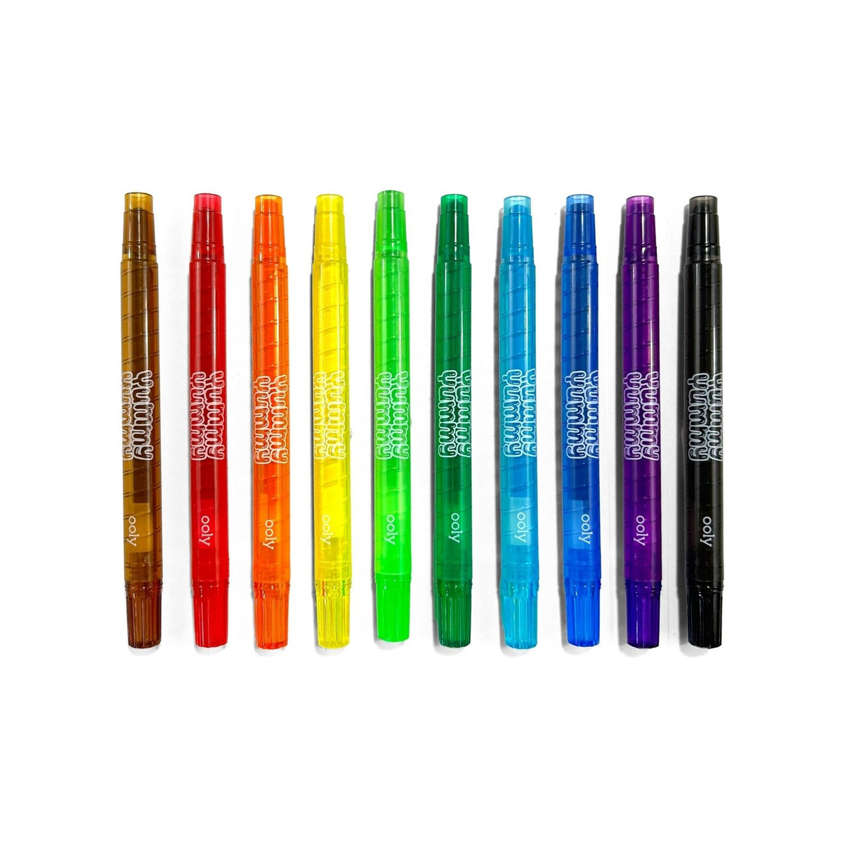 Yummy Yummy Scented Twist-Up Crayons - Set of 10
