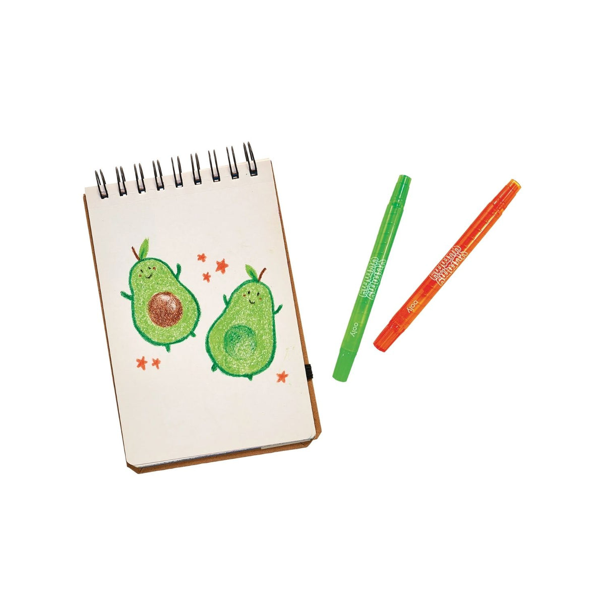 Yummy Yummy Scented Twist-Up Crayons - Set of 10