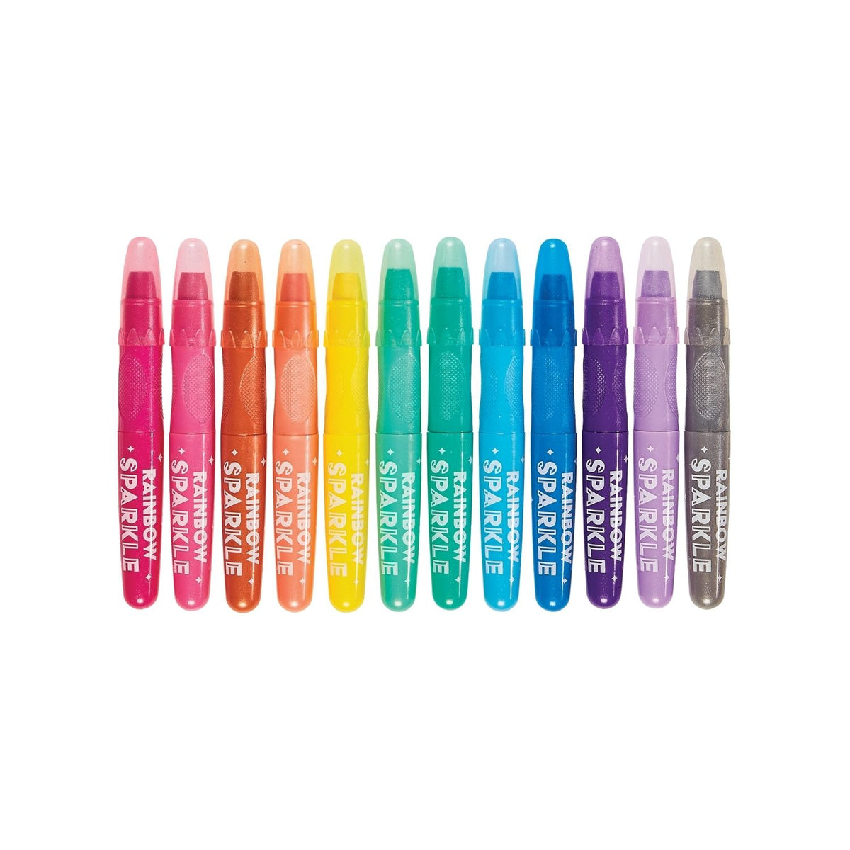 Rainbow Sparkle Watercolour Gel Crayons - Set of 12