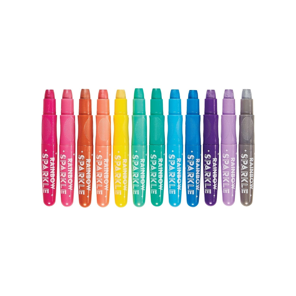 Rainbow Sparkle Watercolour Gel Crayons - Set of 12