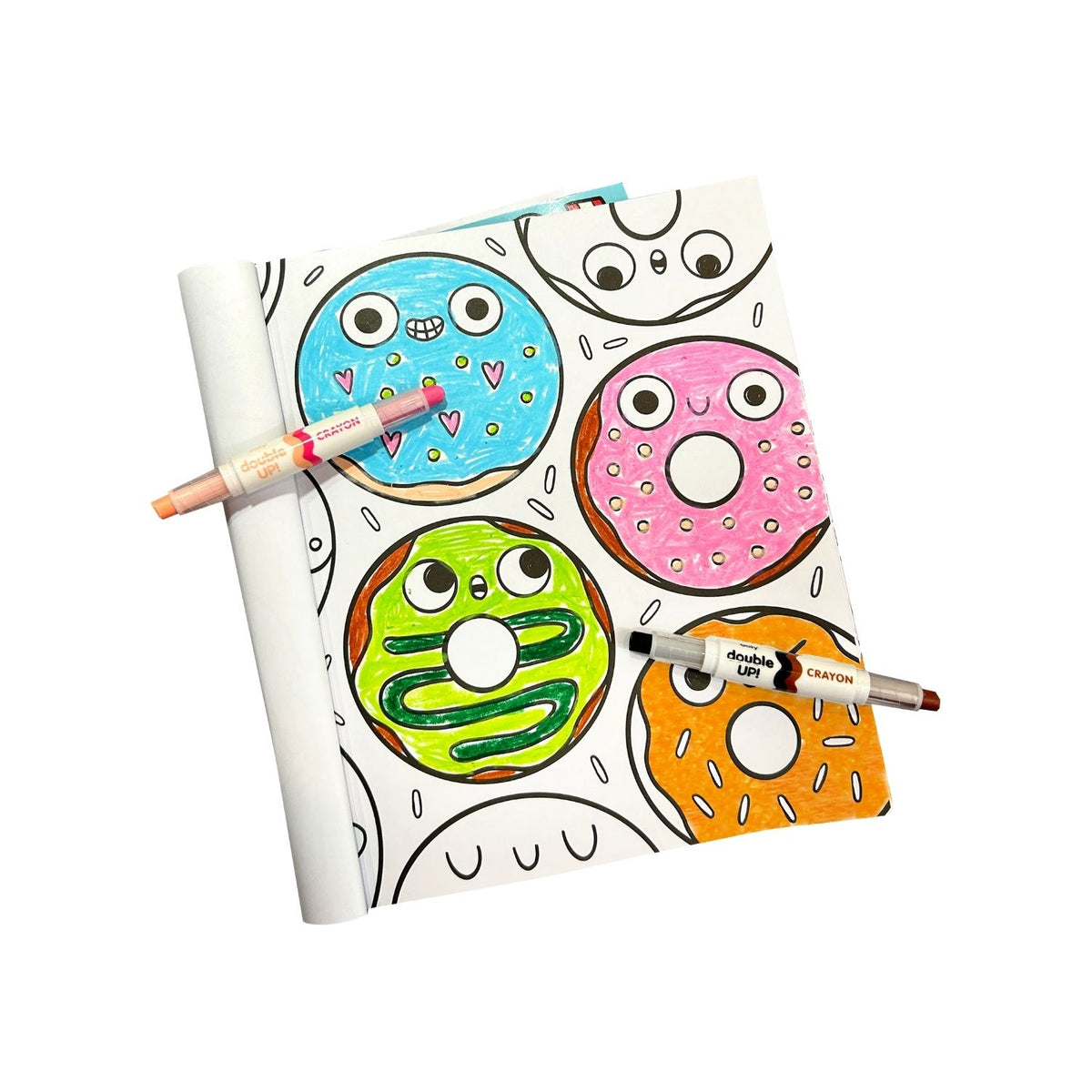Double Up! Double-Ended Crayons - Set of 6 / 12 Colours