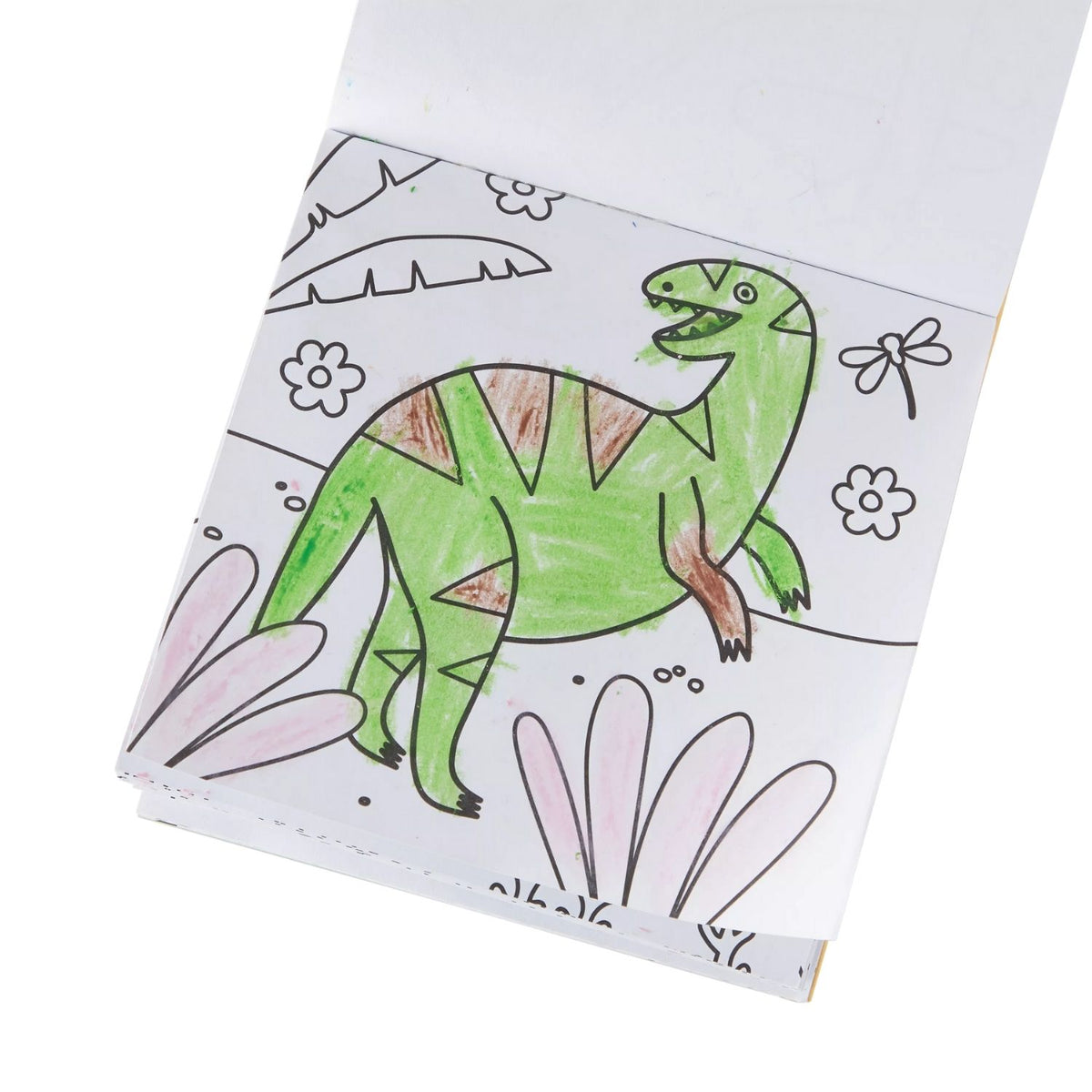 Carry Along Colouring Book &amp; Crayon Set - Dinoland