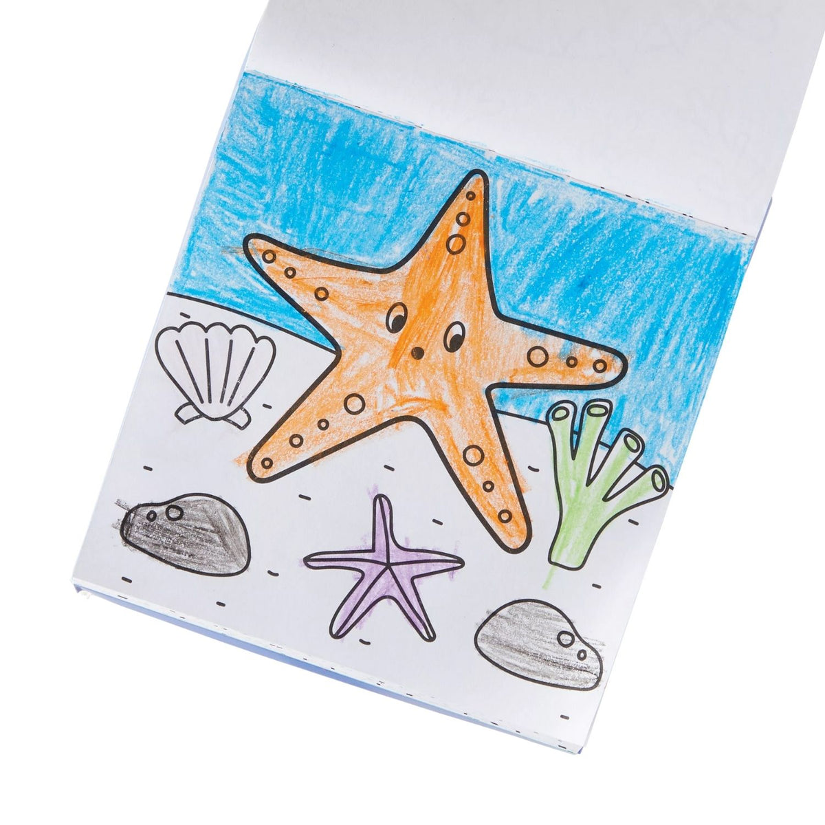 Carry Along Colouring Book &amp; Crayon Set - Sea Life