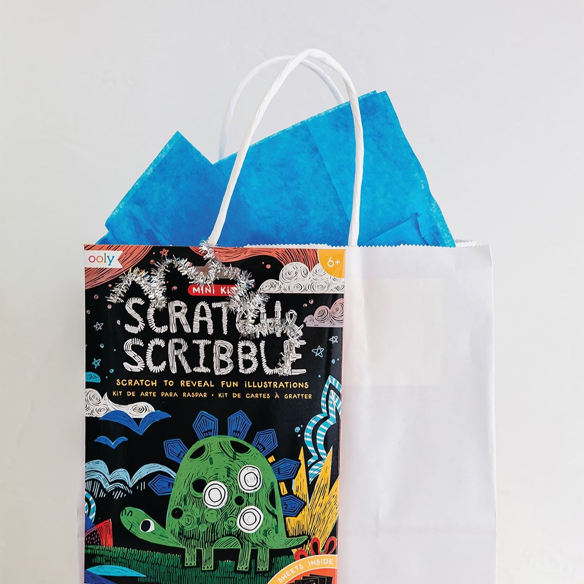 Mini Scratch &amp; Scribble Art Kit - Dino Days
