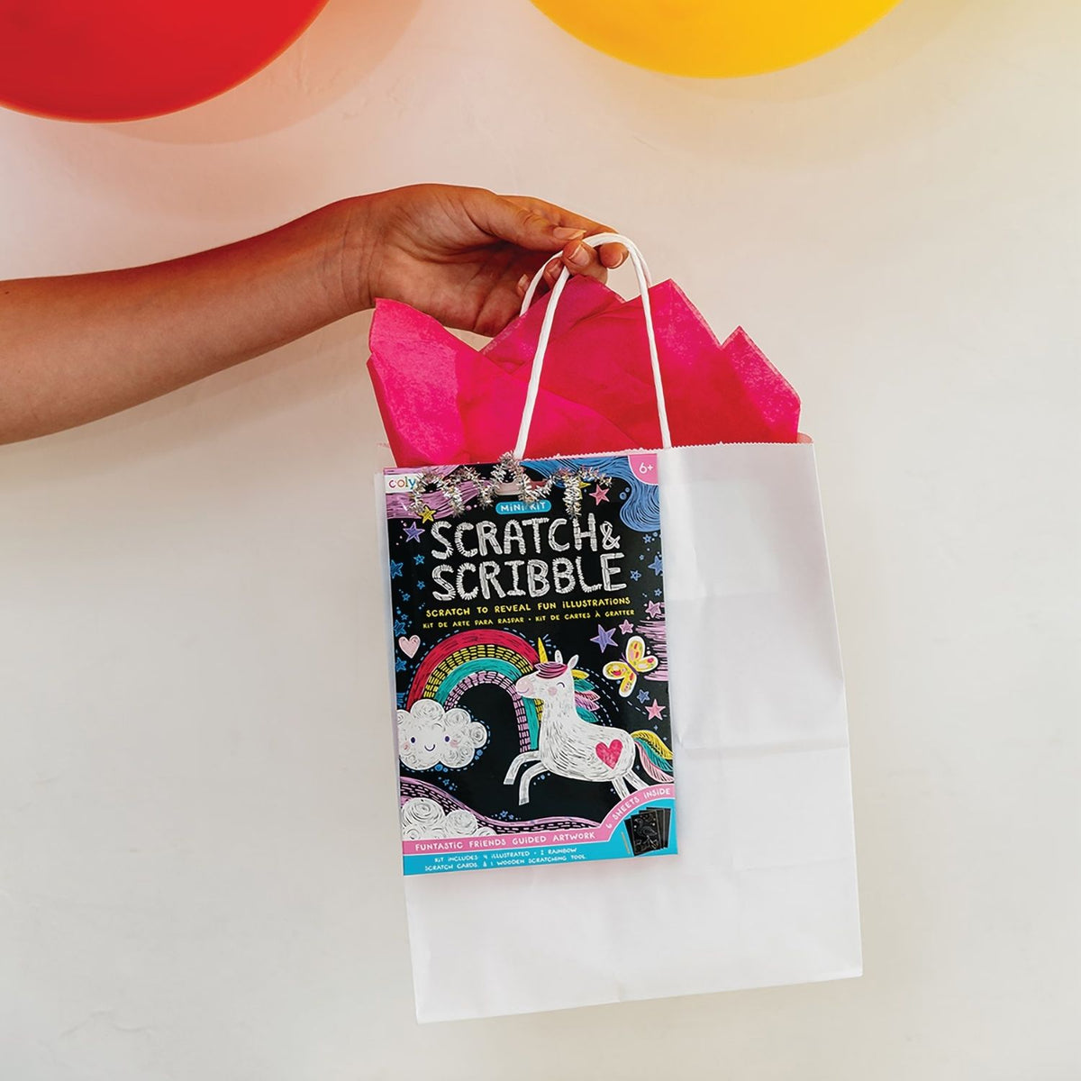 Mini Scratch &amp; Scribble Art Kit - Funtastic Friends
