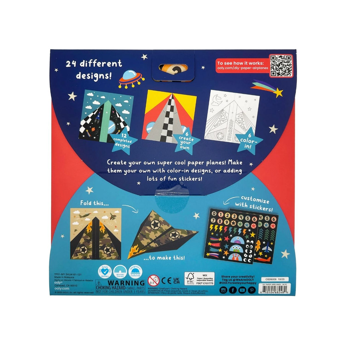 DIY Paper Airplanes Activity Kit