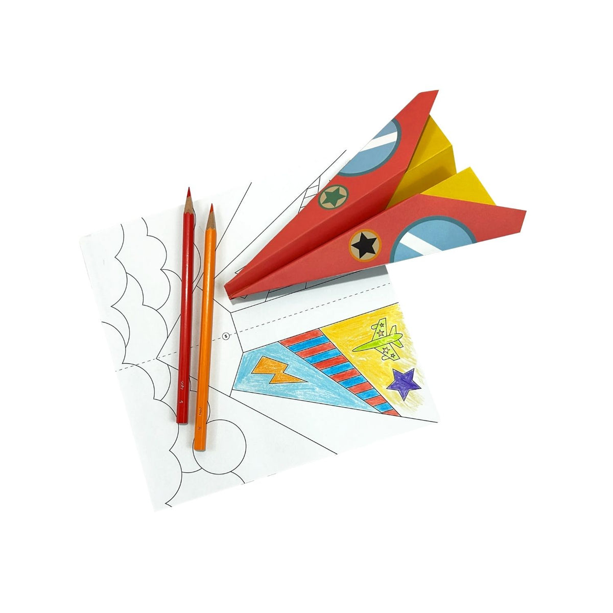 DIY Paper Airplanes Activity Kit