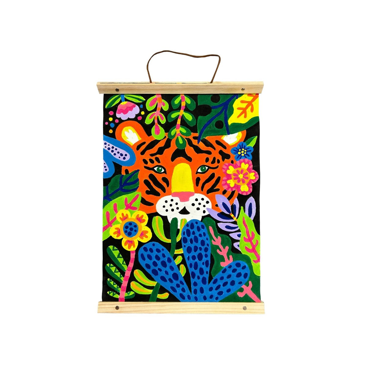 Paintology Paint-By-Number Canvas Kit - Tiger Eyes
