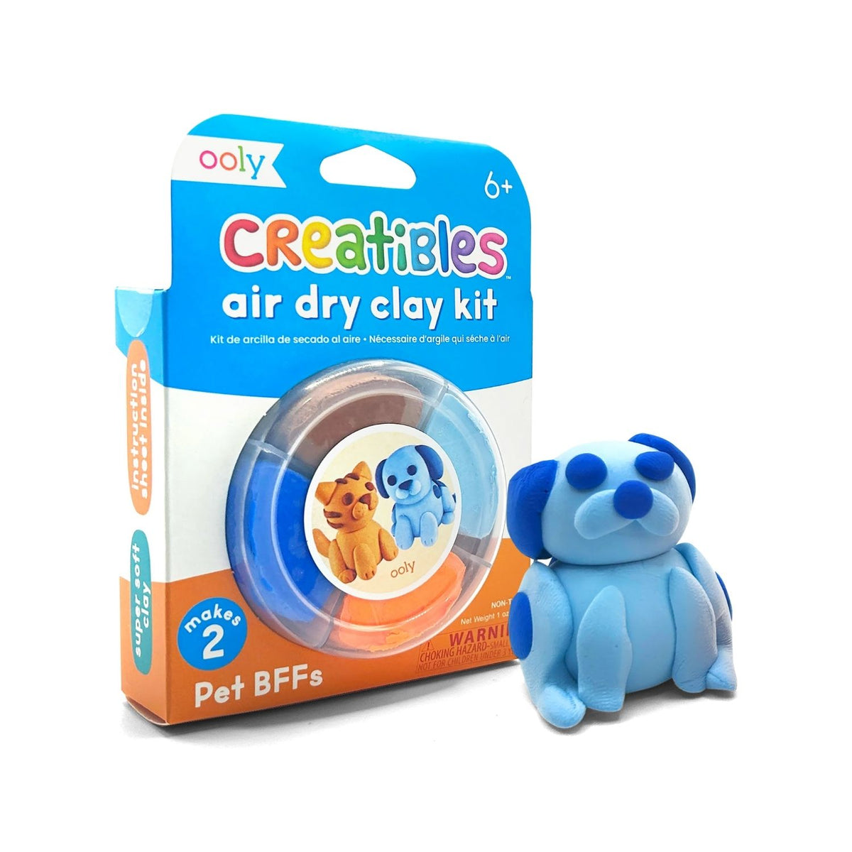 Creatibles Mini Air Dry Clay - Pet BFFs