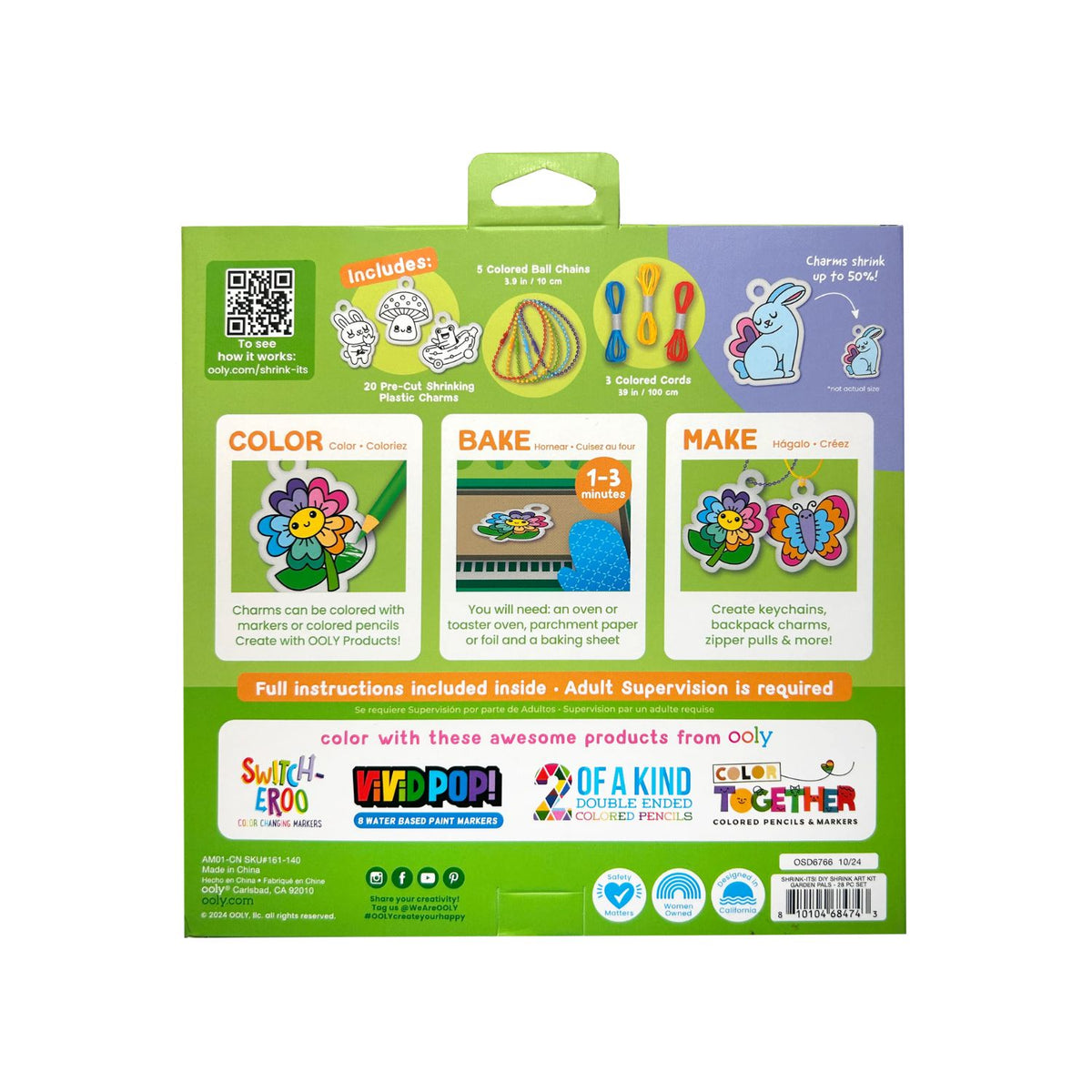 Shrink-Its! DIY Shrink Art Kit - Garden Pals