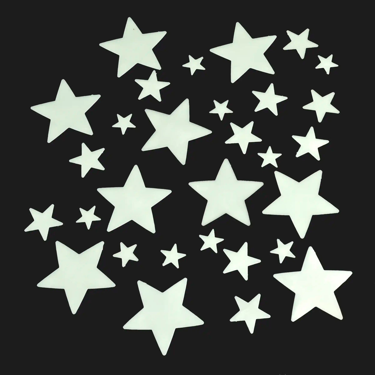 Space Age - Glow in the dark stars