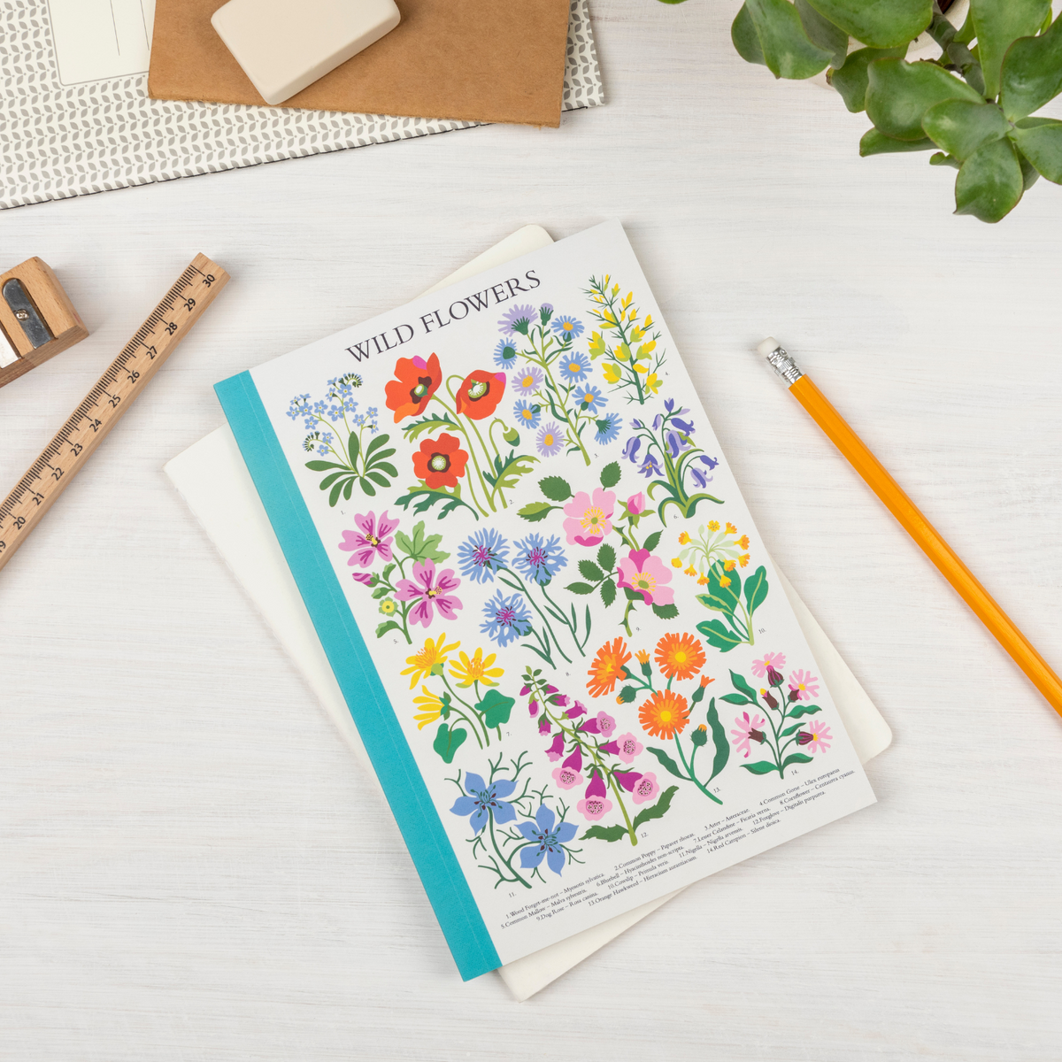 A5 Notebook - Wild Flowers
