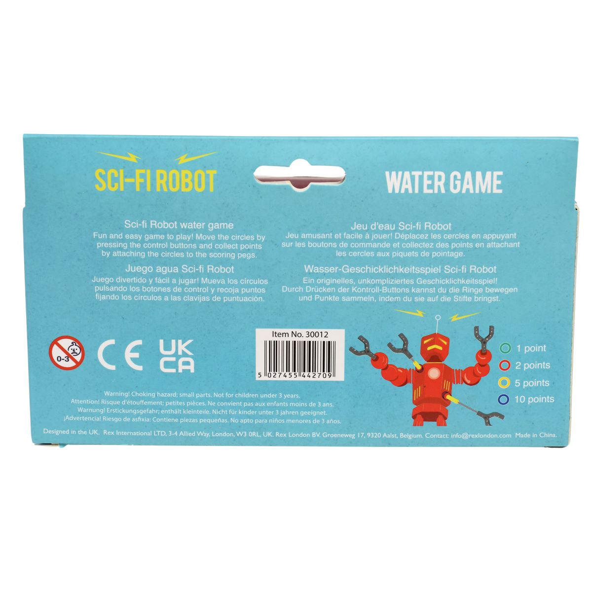 Water game - Sci-fi robot