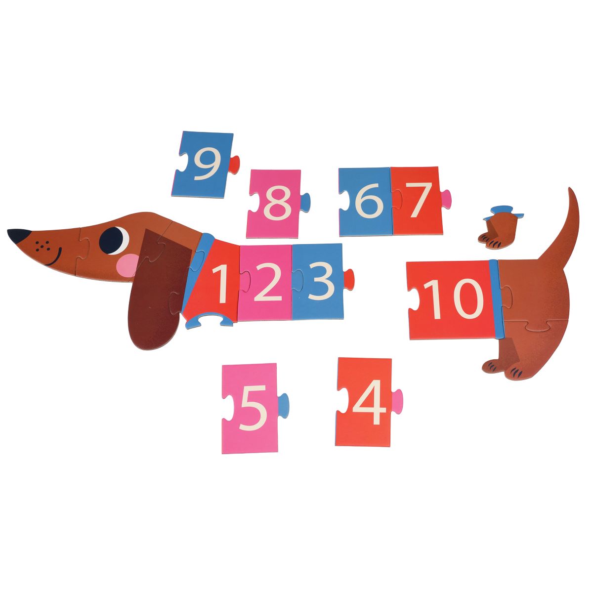 Floor puzzle - Sausage Dog