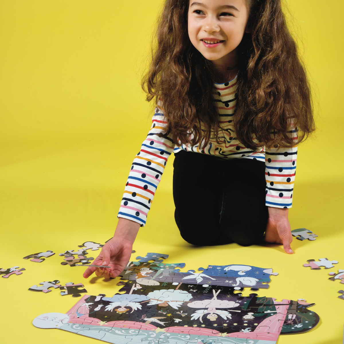 Enchanted - 80 Piece Theatre Shaped Puzzle in Shaped Box