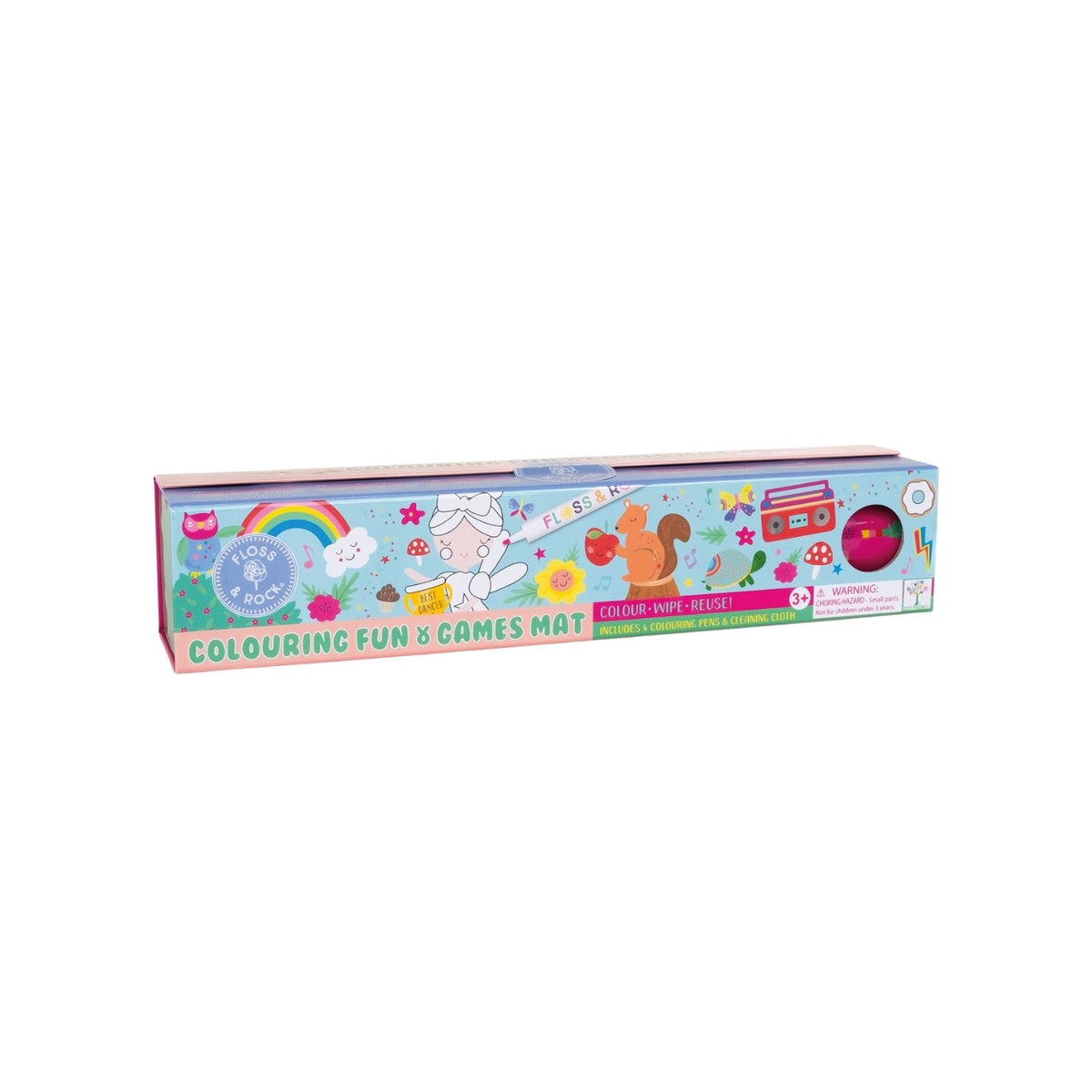 Rainbow Fairy - Colouring Fun and Games Mat