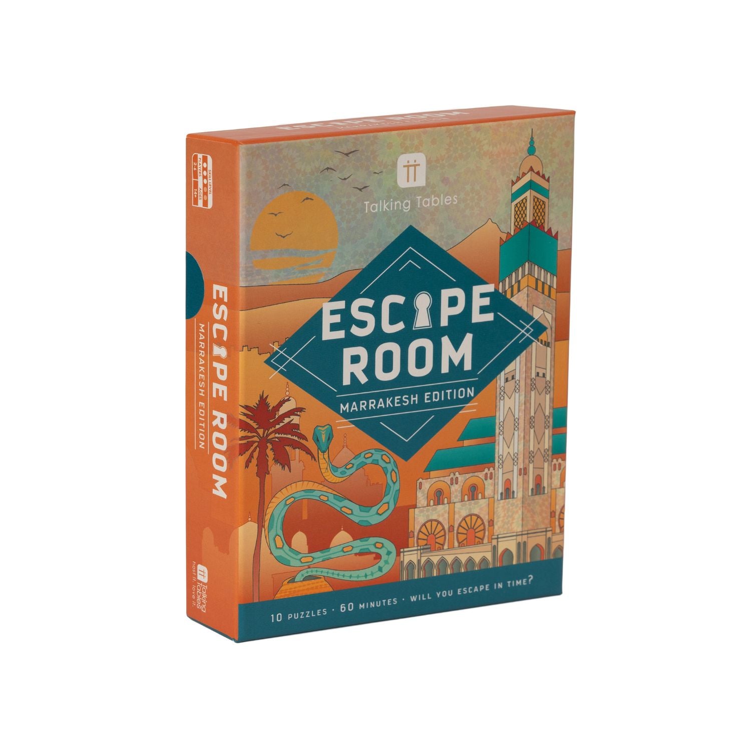 Escape Room Marrakesh Edition game box on a white background