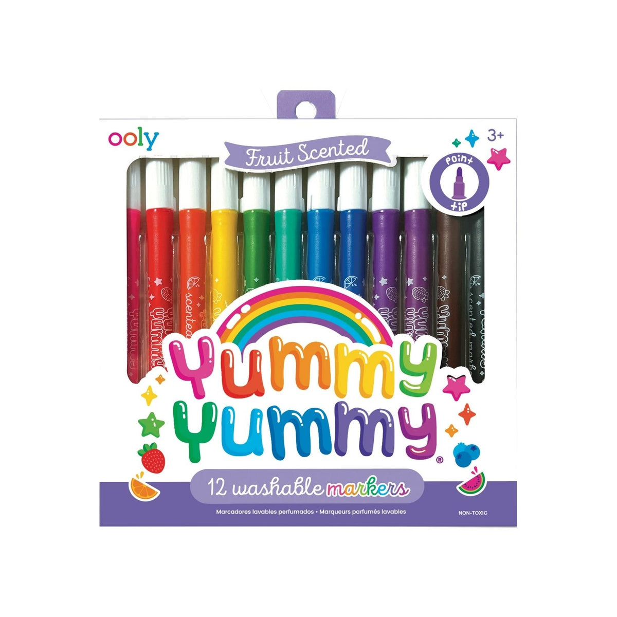 Yummy Yummy Scented Markers - Set of 12