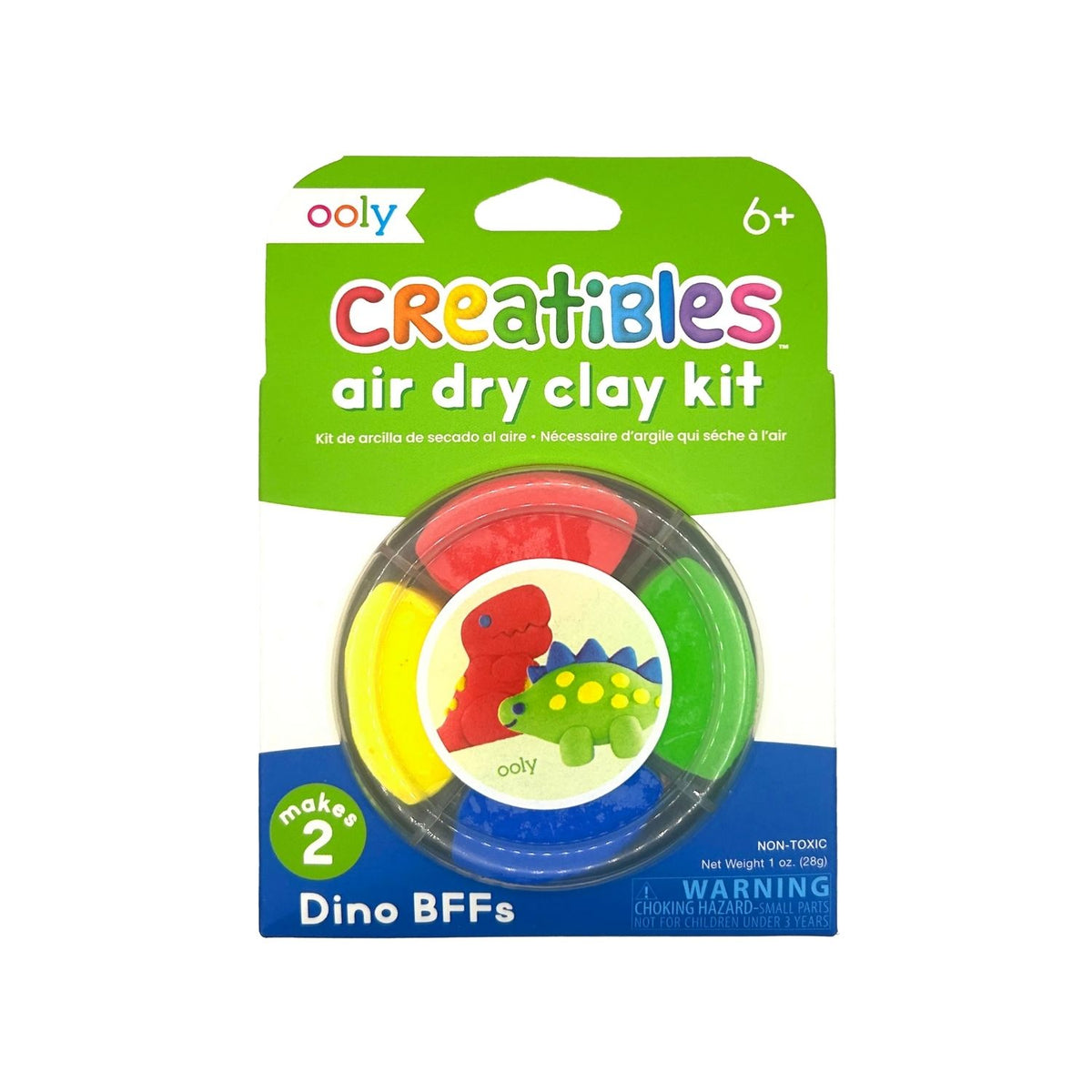 Creatibles Mini Air Dry Clay - Dino BFFs