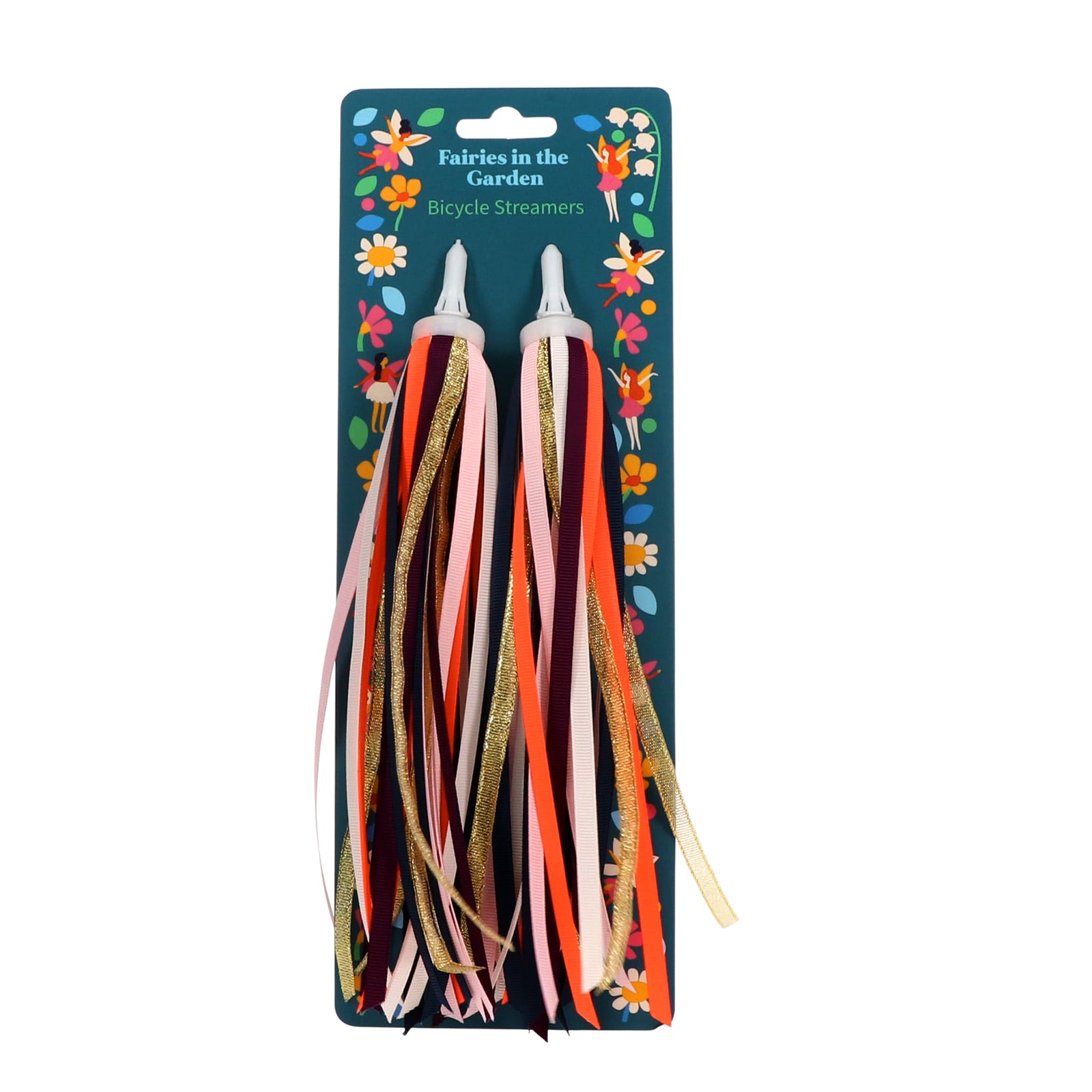 Bicycle streamers from Fairies in the Garden collection