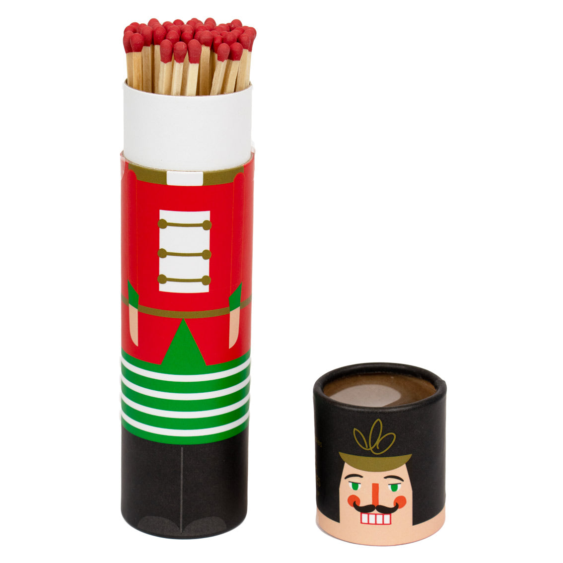 Botanical Nutcracker Tube Of Matches Approx. 50