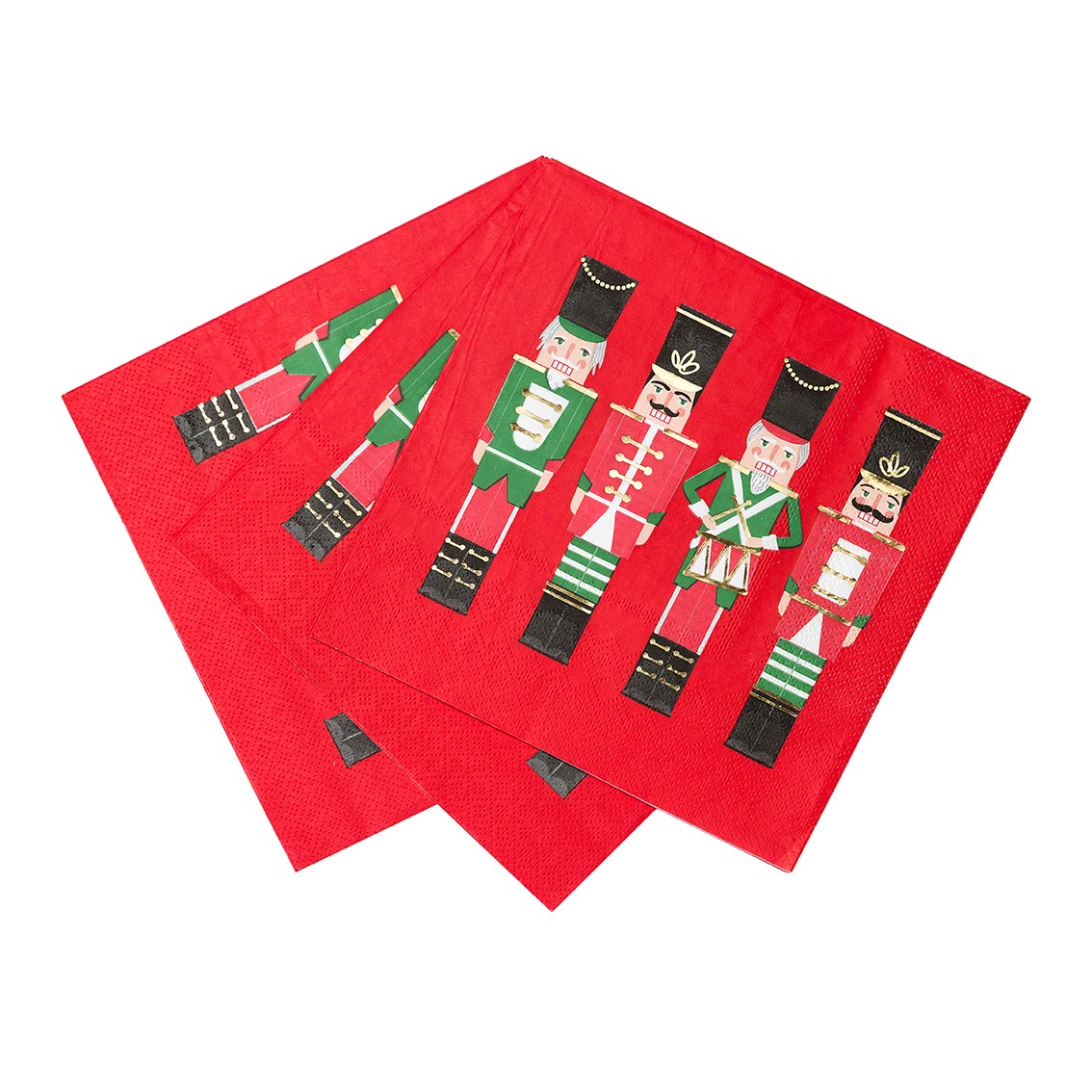 Botanical Nutcracker Paper Napkins - 20 Pack