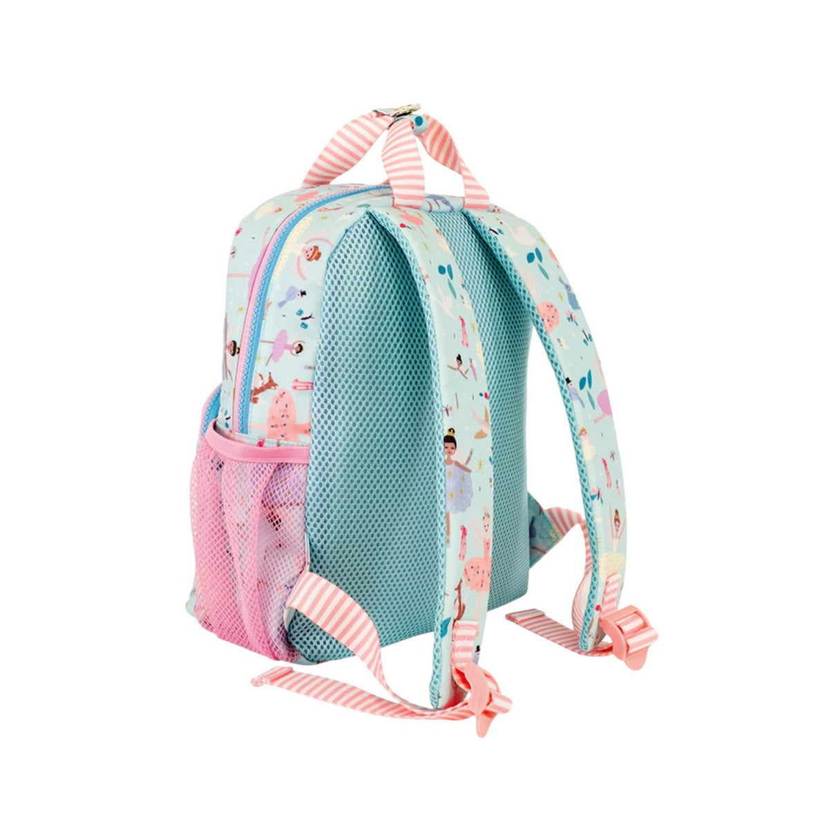 Children's backpack with enchanted ballerina design