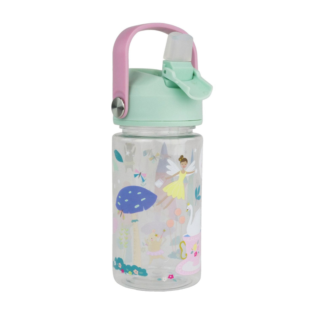 Children's water bottle with enchanted fairy design 