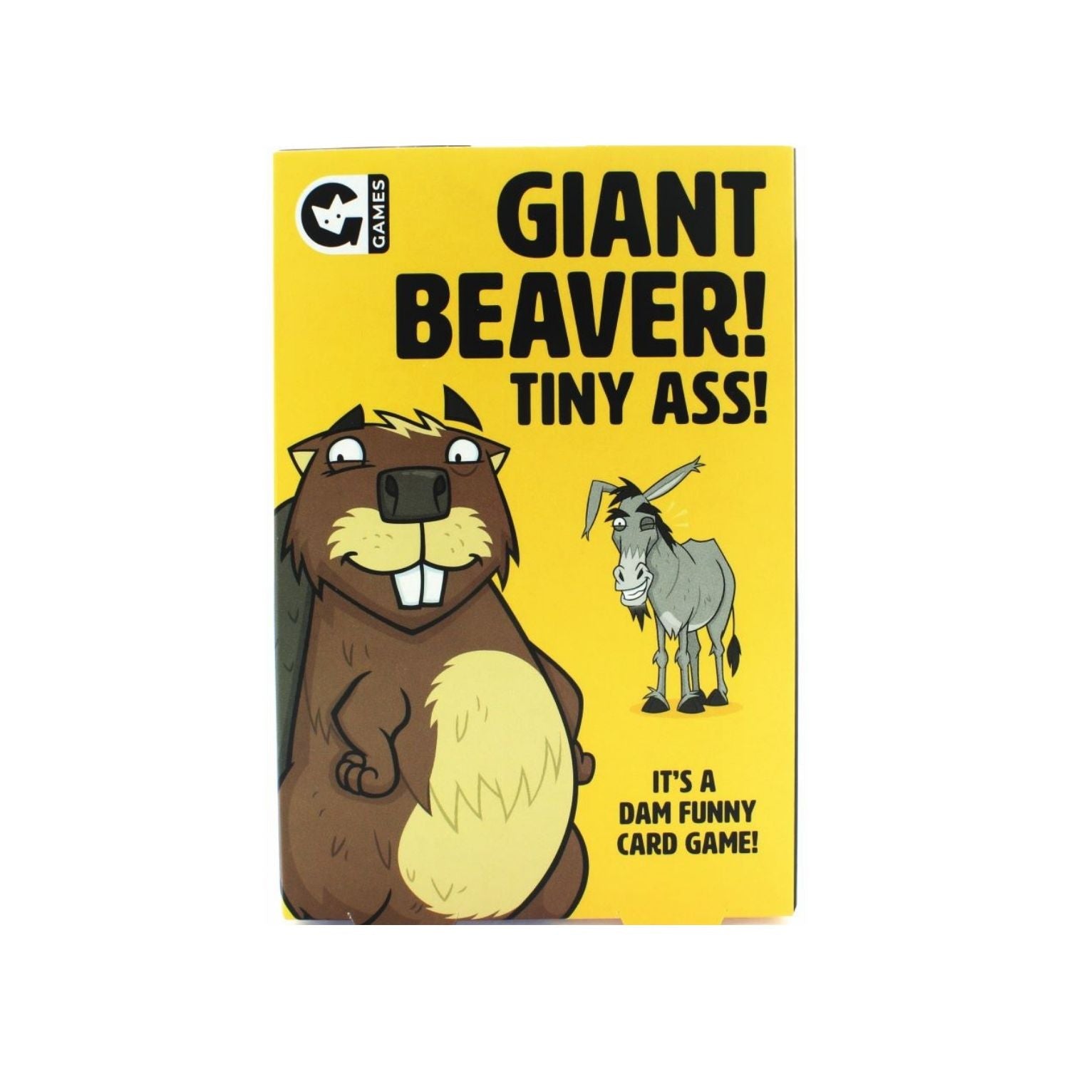 Giant Beaver is a Tiny Ass! this outrageous boasting card game 