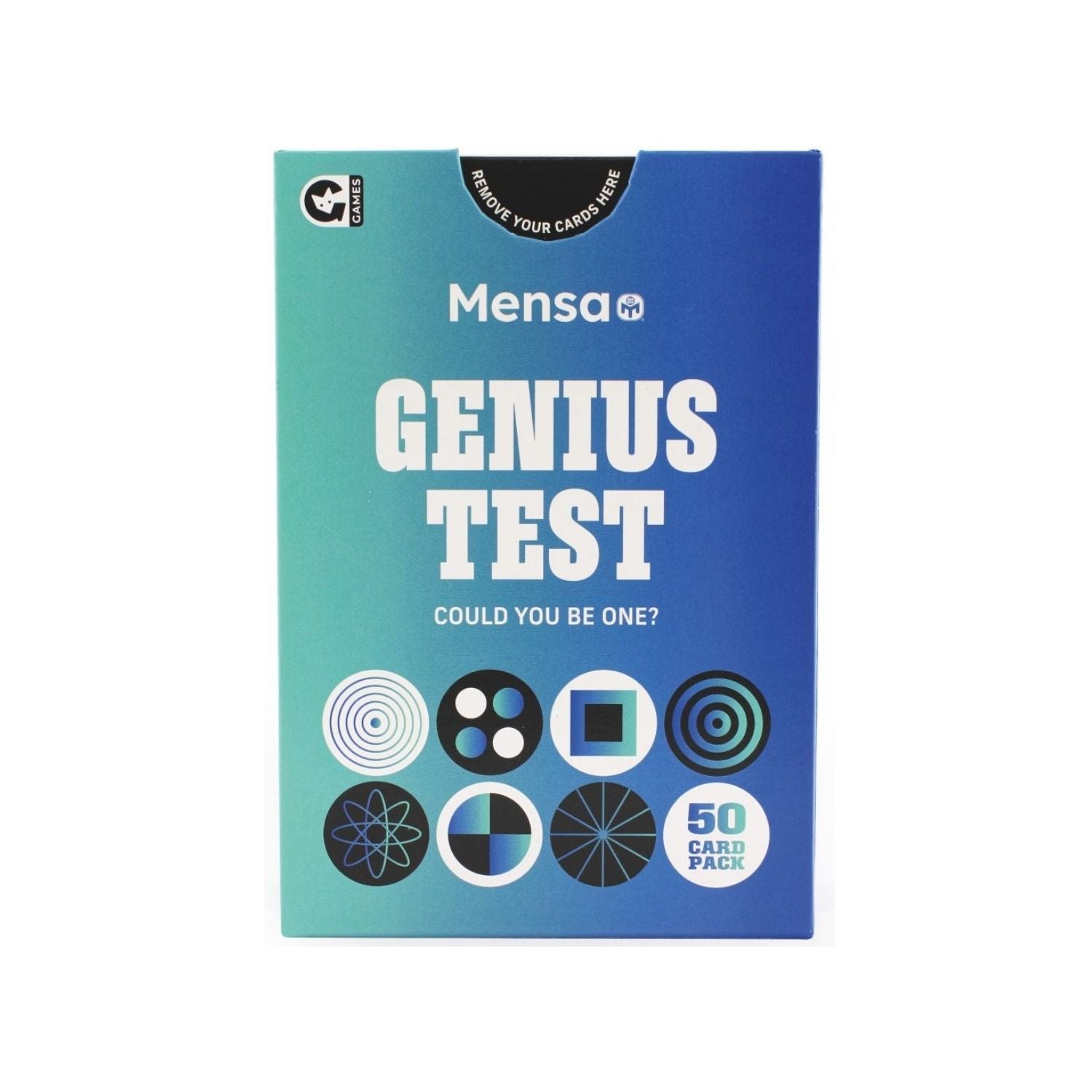 Mensa Genius Test packaging 