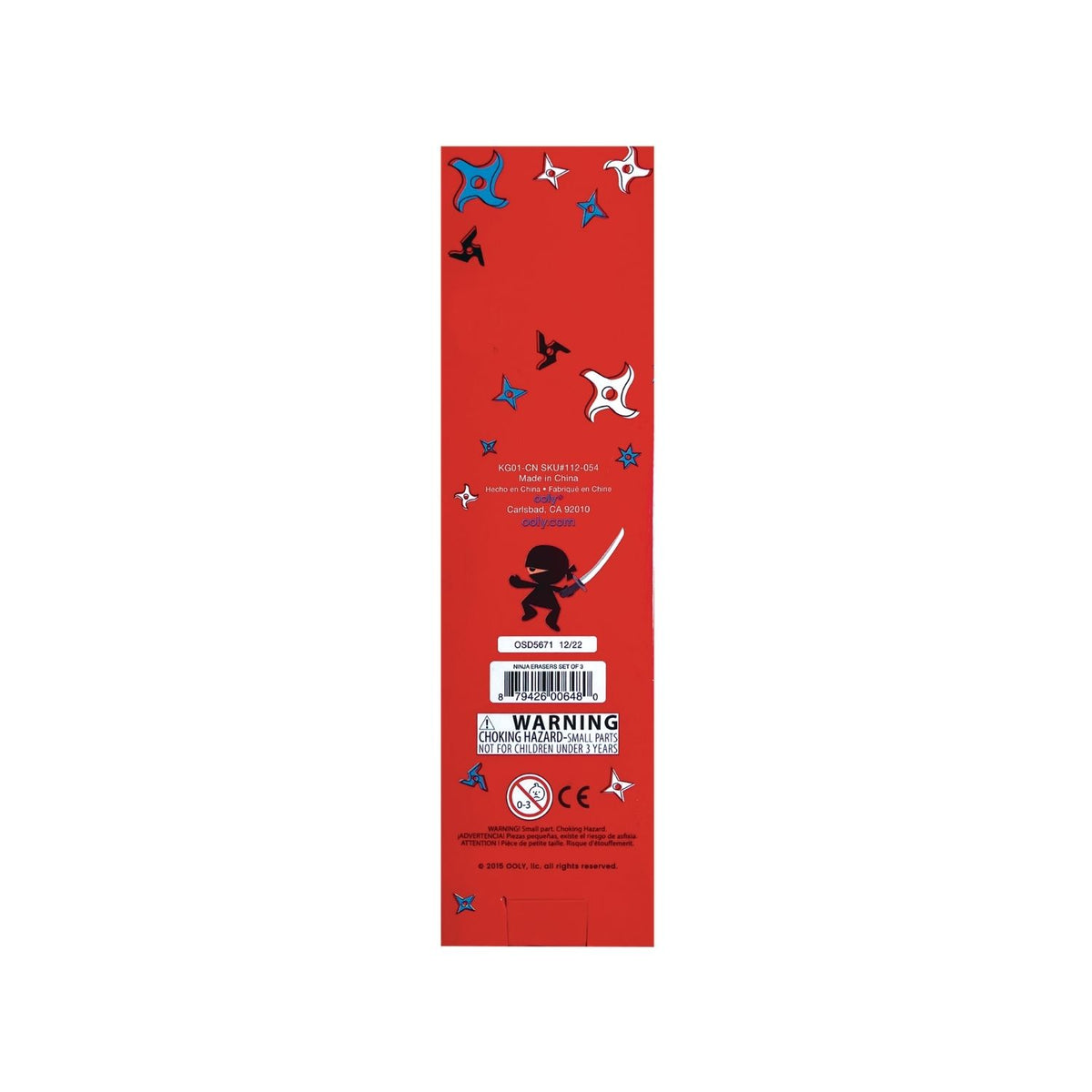 Ooly - Ninja Erasers