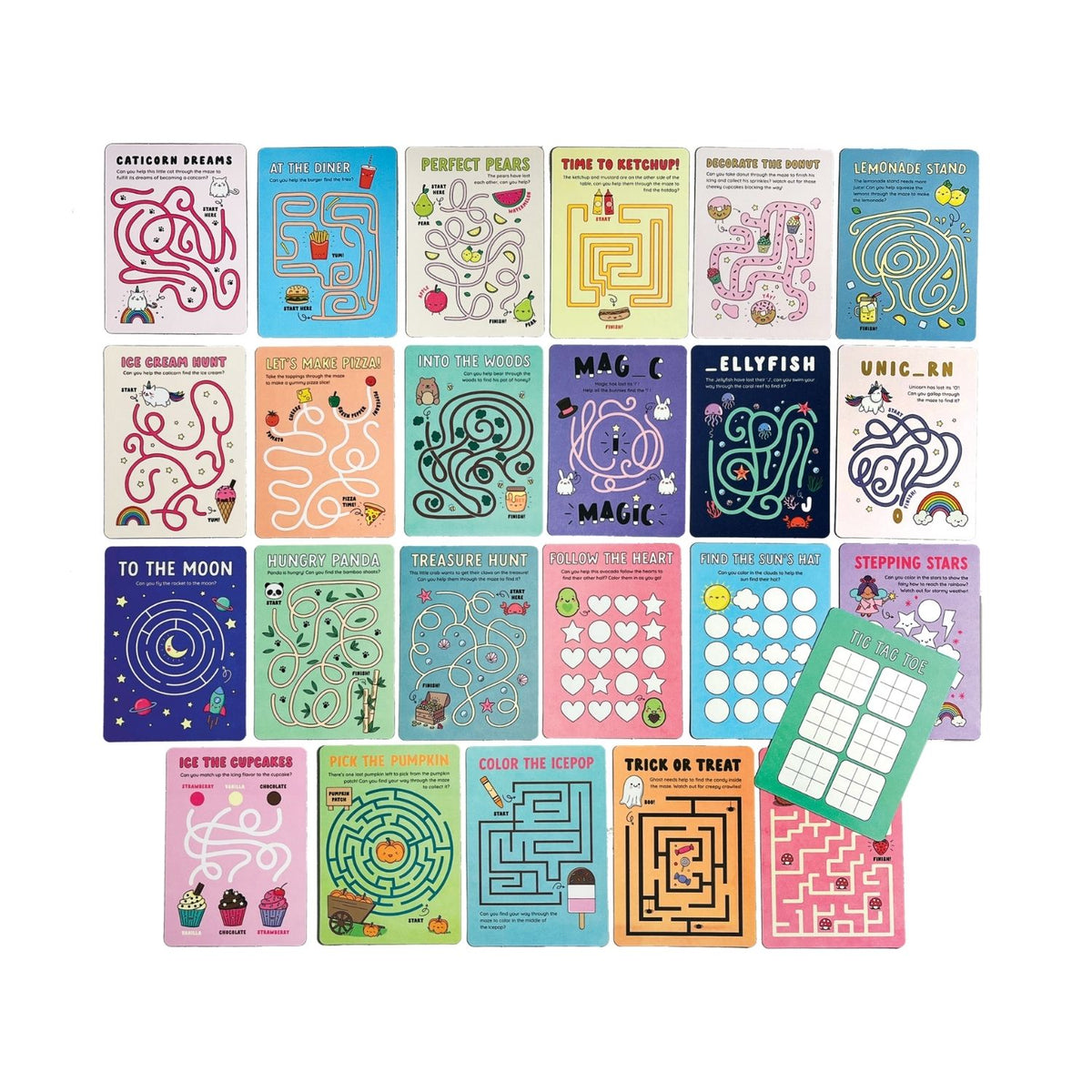Ooly - Mini Mazes Activity Cards